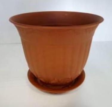 Кашпо Европа 1,7л с/п терракот (М пласт)