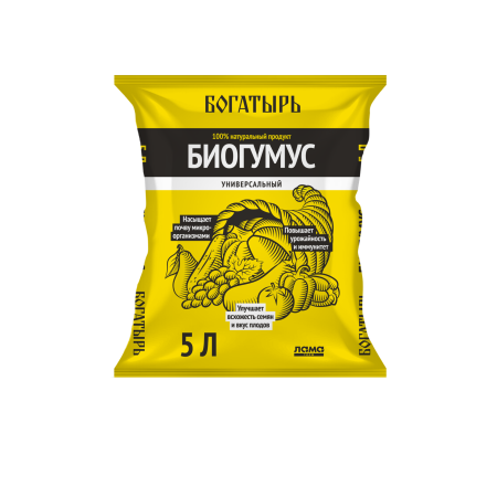 Биогумус Богатырь 10л (ЛамаТ) 5/5