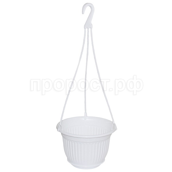 Кашпо подвесное Венеция 5л в асс. М0061 (Милих))