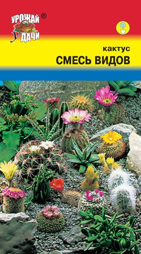 Кактусы Смесь видов 0,05г ц/п (УУ)
