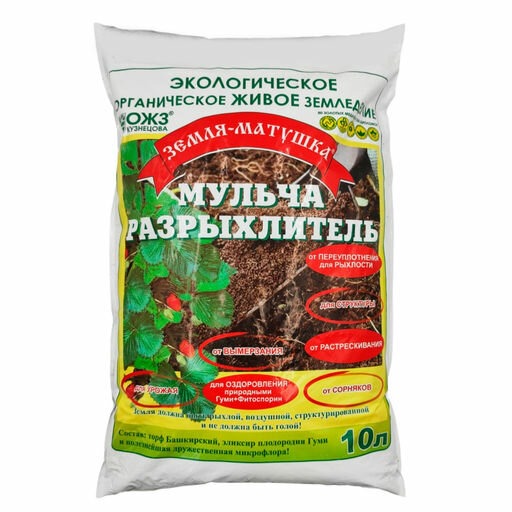 Мульча-Земля-Матушка 10кг (БашИнком) 