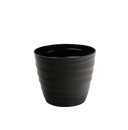 Кашпо Бриз с/п 2,7л черный (Радиан)