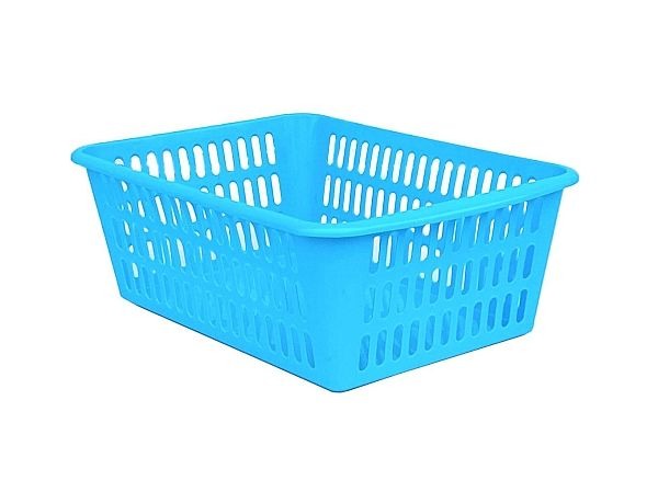 Корзина универсальная хозяйственная цветная 37*25,5*15 (АгроП)