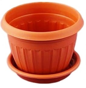 Кашпо Афродита-5 с/п 4,8л терракот (СнабСибПром)