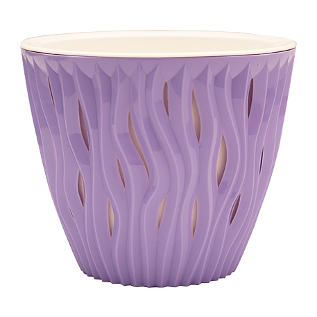 Кашпо Вдохновение 1,6л Лаванда КШ-4072 (ВМС)