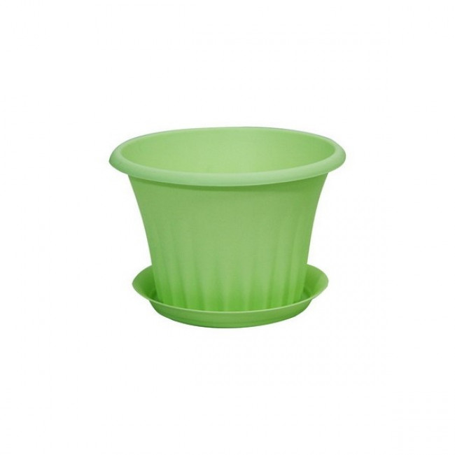 Кашпо Кэрол 12 с/п Мята М3153 (М пласт) 