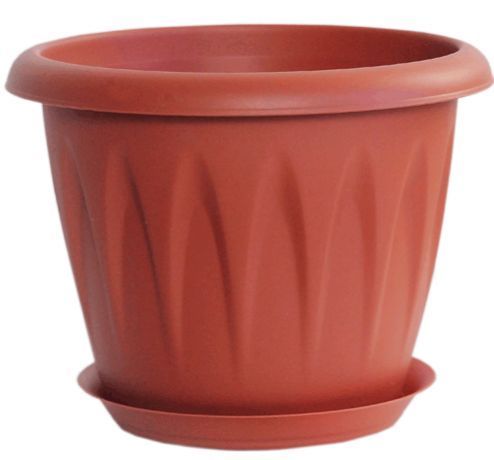 Кашпо Алиция 20 с/п терракот 2,6л (М пласт)