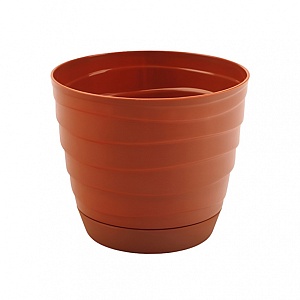 Кашпо Бриз с/п 2,7л терракотовый (Радиан)