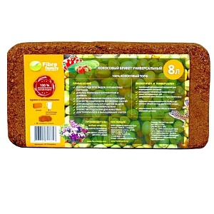 Субстрат кокосовый 9л (650г) Agros (Факториал) 4/24