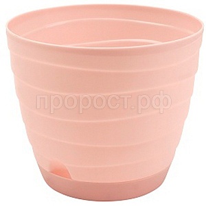 Кашпо Бриз с/п 1,7л пудровый (Радиан)