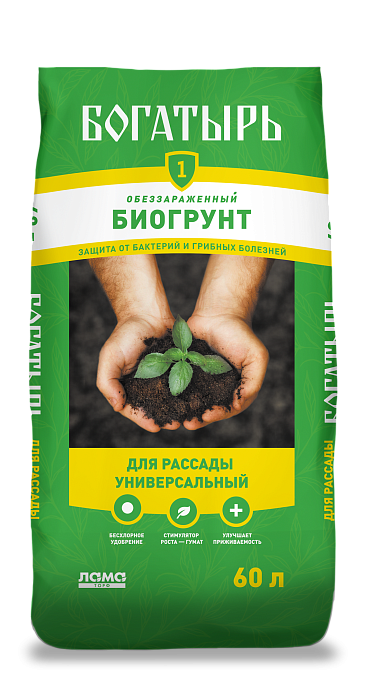 Грунт Богатырь универсальный рассада 60л (ЛамаТ) 2/45