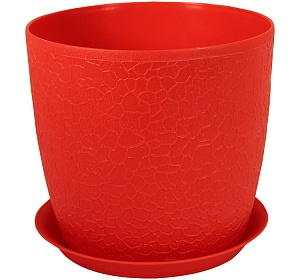 Кашпо Верона 14 с/п красный (М пласт)
