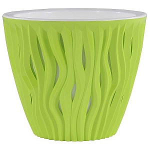 Кашпо Вдохновение 3л Фисташковый КШ-5422 (ВМС)