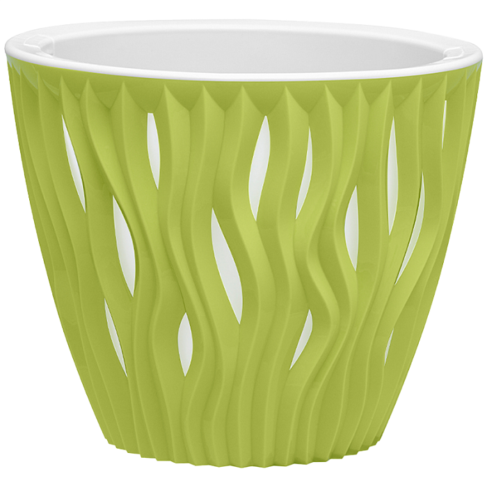 Кашпо Вдохновение 1,6л Фисташковый КШ-5404 (ВМС)