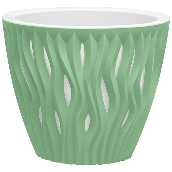 Кашпо Вдохновение 4,5л мята КШ-7938 (ВМС)