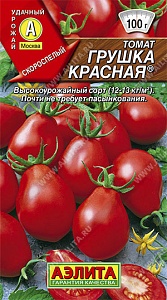 Томат Грушка Красная 20шт ц/п (Аэлита) с/ранний