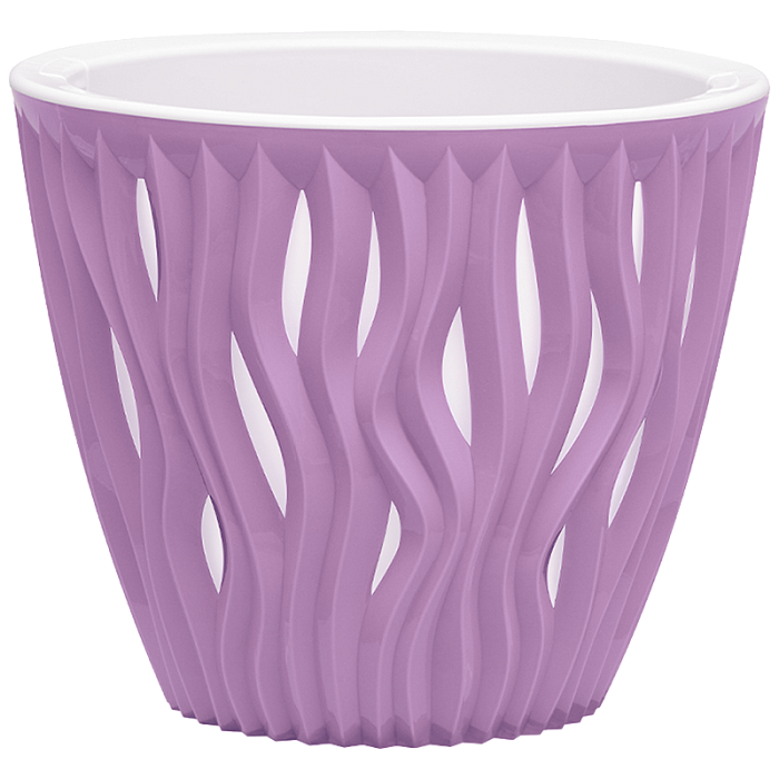 Кашпо Вдохновение 2,25л Лаванда КШ-5414 (ВМС)